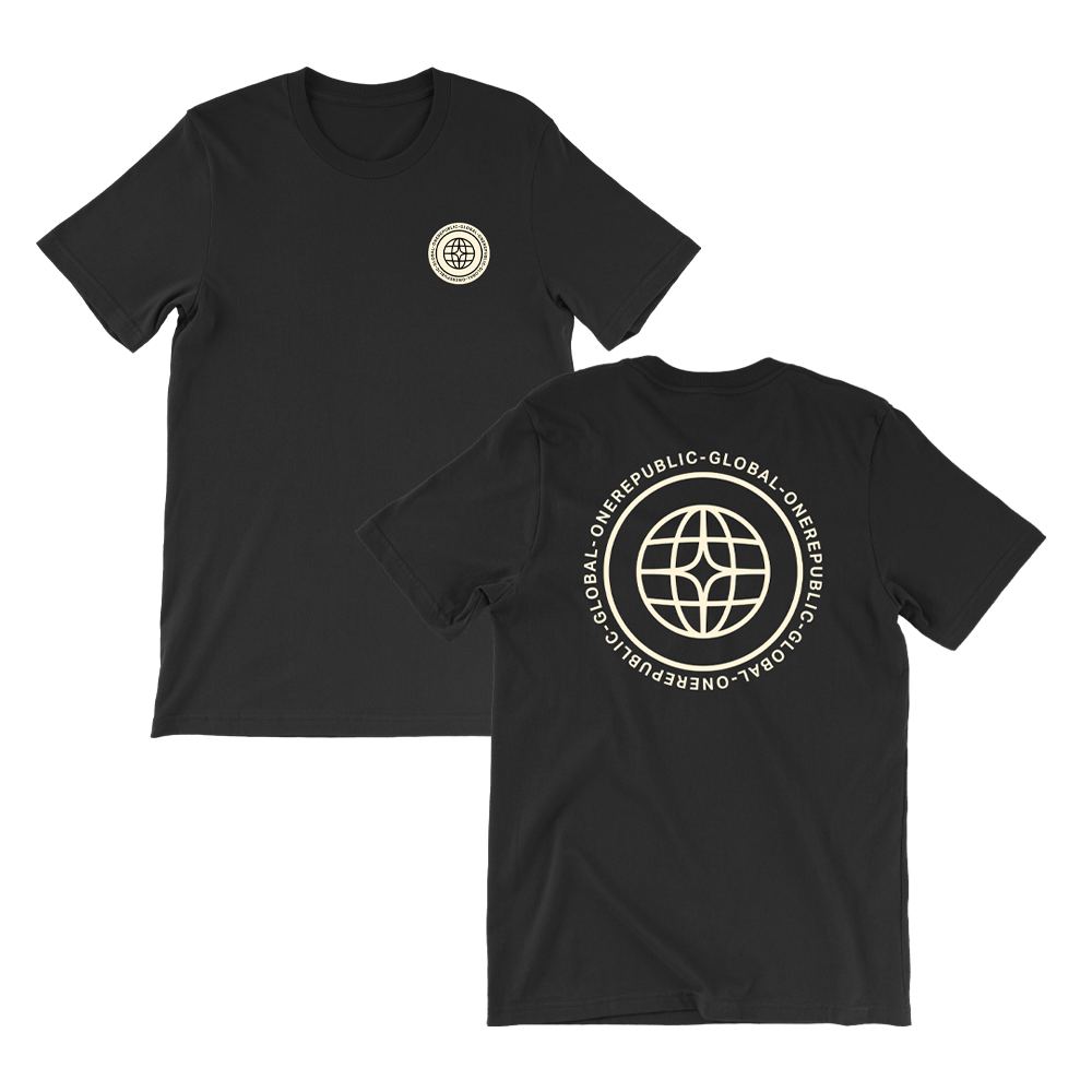 ONEREPUBLIC GLOBAL - BLACK TEE