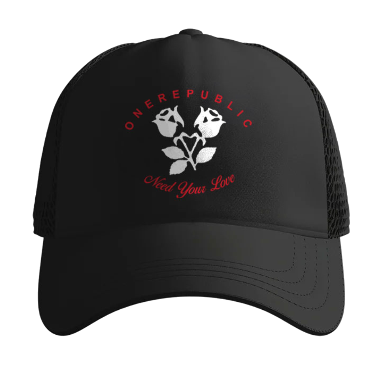 NEED YOUR LOVE - Rose Trucker Hat